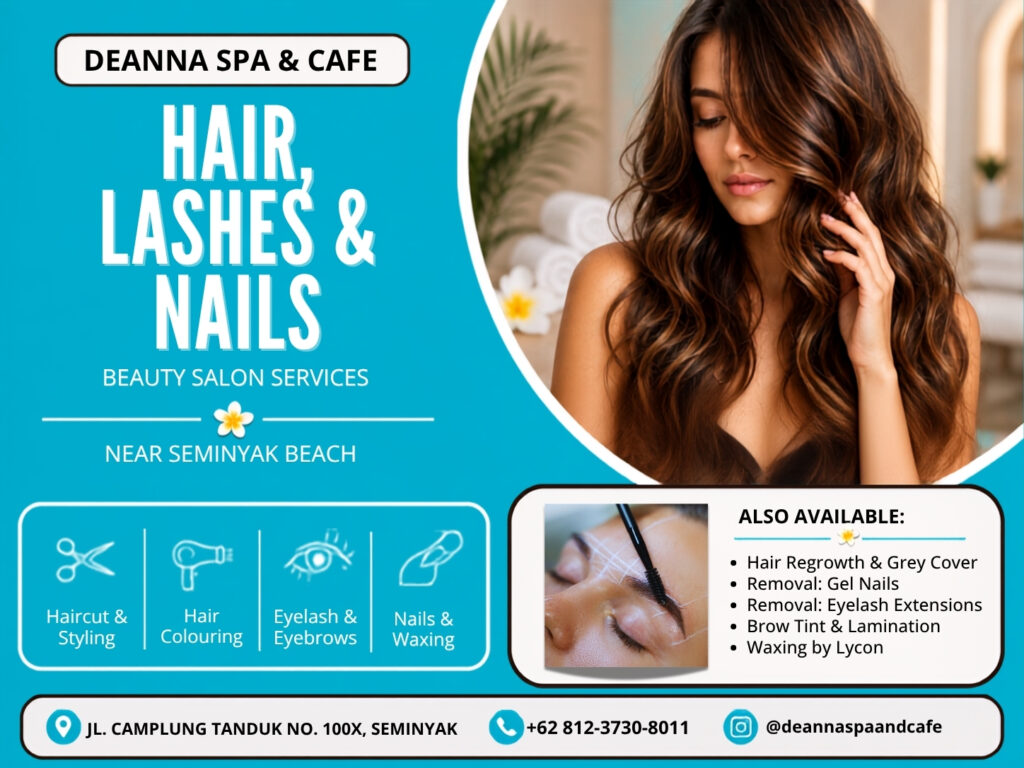 hair lashes and nails Seminyak